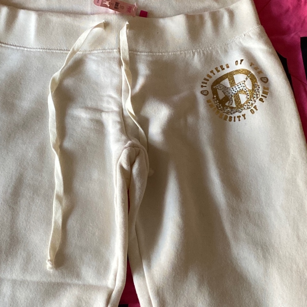 NWT Vintage Vs Pink Joggers Sm